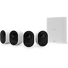 Arlo vms5440 kit con 4 videocamere wireless ultra hd 4k colore bianco
