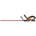 Worx tagliasiepi batt.20v/2ah lithio lama 61cm