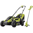 Ryobi rasaerba elettrico 33cm 1300w + tagliabordi 290w