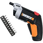 Worx avvitatore c/prolunga integrata batt. integ. 4v