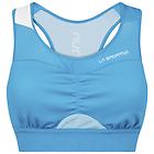 La Sportiva captive top reggiseno sportivo donna light blue/white xs