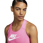 Nike dri fit swoosh w medium reggiseno sportivo medio sostegno donna pink l