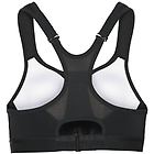 Odlo double high sports bra cup b reggiseno sportivo black 85b