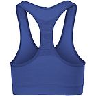 Odlo seamless medium sports bra reggiseno sportivo a supporto medio blue xs