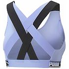 Puma w mid impact feel it b reggiseno sportivo sostegno medio donna purple s