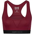 Supernatural super.natural semplice 260 (cup b) reggiseno sportivo donna dark red xl