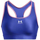 Underarmour under armour authentics mid padless reggiseno sportivo sostegno medio donna blue m