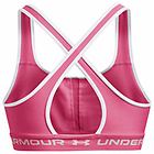Underarmour under armour crossback mid reggiseno sportivo sostegno medio donna pink m