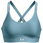 Underarmour under armour infinity covered mid reggiseno sportivo sostegno medio donna light blue m