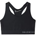 Underarmour under armour armour mid keyhole reggiseno sportivo a supporto medio donna black xs