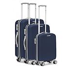 Roncato flight set 3 trolley bagaglio a mano, medio, grande