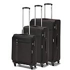 Roncato one way set 3 trolley bagaglio a mano, medio exp, grande exp