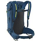 Patagonia descensionist 32l zaino scialpinismo blue/yellow