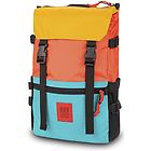 Topo Designs rover pack zaino red/light blue