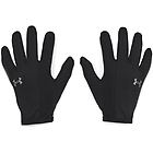 Underarmour under armour storm run liner guanti running uomo black m