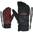 Ziener garim asr guanti da sci uomo black/red 9