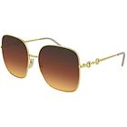 Gucci occhiali da sole logo gg0879s-004