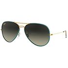 Rayban ray-ban occhiali da sole ray-ban aviator full color rb 3025jm (9196bh)