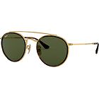 Rayban ray-ban occhiali da sole ray-ban round double bridge rb 3647n (001)