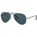 Rayban ray-ban occhiali da sole ray-ban aviator titanium rb 8125m (9165)