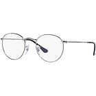 Rayban ray-ban occhiali da vista ray-ban round metal rx 3447v (2502) rb 3447v 2502