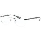 Rayban ray-ban occhiali da vista ray-ban rx 8766 (1000) rb 8766 1000