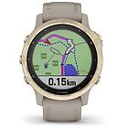 Garmin fenix 6s pro solar smartwatch solare white/gold