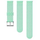 Suunto 20mm athletic 1 silicone strap cinturino orologio turquoise/grey s+m (120-220 mm)