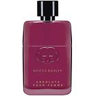 Gucci guilty absolute pour femme 50ml