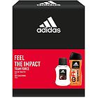 Adidas kit team force eau de toilette e gel doccia bagnoschiuma 3in1