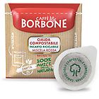 Borbone caffè 150 cialde miscela rossa compatibili con sistema ese 44mm