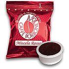 Borbone caffè 100 capsule miscela rossa compatibili con sistema lavazza espresso point