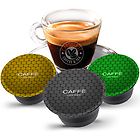 Capsuleit capsule.it 48 capsule caffè tre venezie kit assaggio caffè compatibili con sistema nes