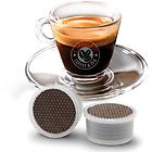 Capsuleit capsule.it 100 capsule caffè tre venezie intenso compatibili con sistema lavazza espresso poi