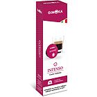 Gimoka 100 capsule intenso compatibili con sistema caffitaly, caffitaly professional, cafissimo, k-fee syst