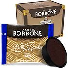 Borbone caffè 100 capsule miscela blu compatibili con sistema lavazza a modo mio