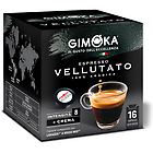 Gimoka 96 capsule vellutato compatibili con sistema lavazza a modo mio