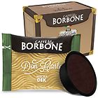 Borbone caffè 100 capsule miscela verde dek compatibili con sistema lavazza a modo mio